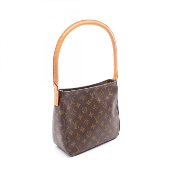 LOUIS VUITTON Brown Monogram Leather Looping MM Shoulder Bag - Picture 3 of 9
